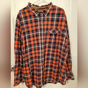 Legendary Whitetails Orange Flannel, sz. 2XL